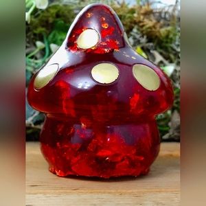 Handmade Resin Mushroom